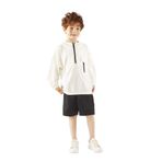Erkek Çocuk Kapüşonlu Ekru Sweatshirt 9 Yaş (134 cm)