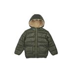 Erkek Çocuk Kapüşonlu Haki Mont 4 Yaş (104 cm)