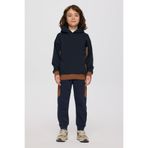 Erkek Çocuk Kapüşonlu Lacivert Sweatshirt 5 Yaş (110 cm)