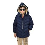 Erkek Çocuk Kapüşonlu Mont BS-0411 LACİVERT 8 YAŞ