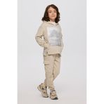 Erkek Çocuk Kapüşonlu Taş Sweatshirt 7 Yaş (122 cm)