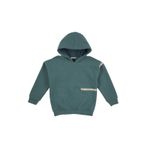Erkek Çocuk Kapüşonlu Yeşil Sweatshirt 4 Yaş (104 cm)