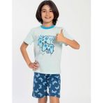 Erkek Çocuk Kısa Kol Mint Pijama Takım C9T4N0O-047 - 9 - 10 Yaş