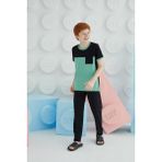 Erkek Çocuk Kısa Kol Yeşil Pijama Takım C4T5N68 - 9 - 10 Yaş
