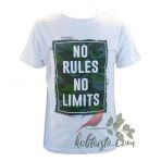 Erkek Çocuk Kısa Kollu T-Shirt Beyaz 4-5 Yaş