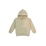 Erkek Çocuk Kontrast Parçalı Kapüşonlu Bej Sweatshirt 6 Yaş (116 cm)