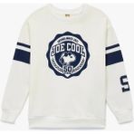 Erkek Çocuk Lisanslı Snoopy Baskılı Uzun Kollu Bisiklet Yaka Şardonlu Sweatshirt (Aw 25) - Ekru - 11 - 12 Yaş