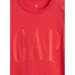 Erkek Çocuk Logo Detaylı Kırmızı T-Shirt