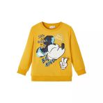 Erkek Çocuk Mickey Mouse Baskılı Uzun Kol Sweatshirt-Yumuşak Ve Konforlu