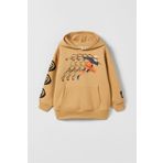 ERKEK ÇOCUK NARUTO BASKILI PAMUK KAPŞONLU SWEAT