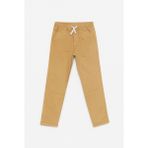 Erkek Çocuk Pamuklu Gabardin Jogger Pantolon Kahverengi - 8 - 9 Yaş
