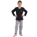 Erkek Çocuk polar Uzun Kol Pijama Takım(9-10/15-16), 403057