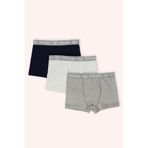 Erkek Çocuk Renkli Basic 3'lü Boxer - İç Giyim 6-7 Yaş