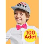 Erkek Çocuk Saten Papyon 100 Adet