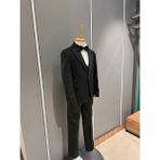 Erkek Çocuk Siyah Damatlık 5029-01C - 8 Yaş - Siyah Düz