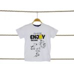Erkek Çocuk T-Shirt - Beyaz - 5 Yaş