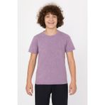 Erkek Çocuk T-Shirt - Mor - 10 Yaş