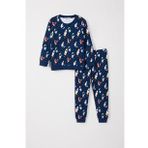 Erkek çocuk uzay desenli pijama takımı