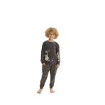 Erkek Çocuk Uzun Kol Antrasitl Pijama Takım C6T1N7O8 ANTRASİT 116/5-6 YAŞ