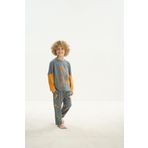 Erkek Çocuk Uzun Kol Yeşil Pijama Takım C4T2N7O8 YEŞİL 104/3-4 YAŞ