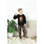 Erkek Çocuk Welsoft/Polar Kumaş Pijama Takımı 12491