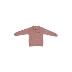 Erkek Çocuk Yakalı Gül Rengi Sweatshirt 5 Yaş (110 cm)