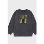 Erkek Çocuk Yazılı Sweatshirt
