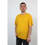 Erkek Compact Penye Oversiz Tişört - Sun Flower