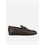 Erkek Deri Kahverengi Toka Detaylı Klasik Loafer 02AYH313520A480