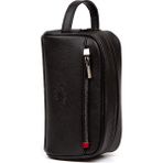 Erkek Deri Portföy Clutch Traş Kozmetik Bakım ve Günlük El Çantası (14X24CM) NEW171 - Siyah - 14 x 24 cm