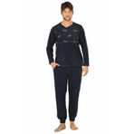 ERKEK DESENLİ POLAR PİJAMA TAKIM JBR-4906