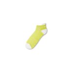 Erkek Desenli Step Golf Çorabı Sarı/Beyaz