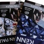 Erkek Dijital Baskılı Cotton Pamuk İkili Boxer