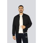 Erkek Dik Yaka Uzun Kol Emporio Armani Yazı Detaylı Fermuarlı Çift Taraflı Lacivert Ceket EM003783 AF19870-FC253 - 48