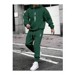 Erkek Dikey Baskılı Oversize Eşofman Takımı