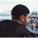 Erkek Docker Şapka Ayarlanabilir Trend Pamuk Kasket haki-yesil