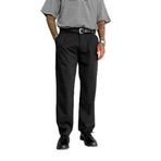Erkek Dokulu İnce Kumaş Regular Fit Pantolon Siyah