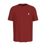 Erkek Dokuma Kumaş Kısa Kol Düz Model Yeşil T-Shirt MW0MW33987-L4B