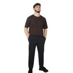 Erkek Dokuma Kumaş Normal Bel Düz Model Siyah Pantolon 50521600-001