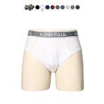 Erkek Düz Pamuklu Beyaz Boxer | Slip Boxer
