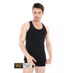 Erkek Elastanlı Siyah Atlet 0917 6'lı Ekonomik Paket
