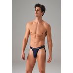 Erkek Fantezi Jockstrap string 1004 Lacivert