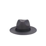 Erkek Fötr Fedora Şapka Panama Kasket - Antrasit