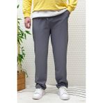 Erkek Full Likralı Rahat Kesim Baggy Jogger Pantolon - Koyu Gri