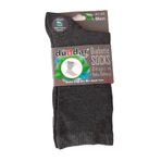 Erkek Füme Bambu Diabet Çorabı 6lı