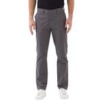 Erkek Gabardin Pamuklu Regular Fit Rahat Kesim Chino Pantolon ARC-002, Gri, 38