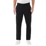 Erkek Gabardin Pamuklu Regular Fit Rahat Kesim Chino Pantolon ARC-002, Siyah, 40