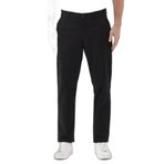 Erkek Gabardin Pamuklu Regular Fit Rahat Kesim Chino Pantolon ARC-002, Siyah, 46
