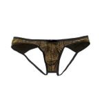 Erkek Gold Metalik Jockstrap İç Giyim (Çok Renkli)
