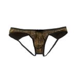 Erkek Gold Metalik Jockstrap İç Giyim